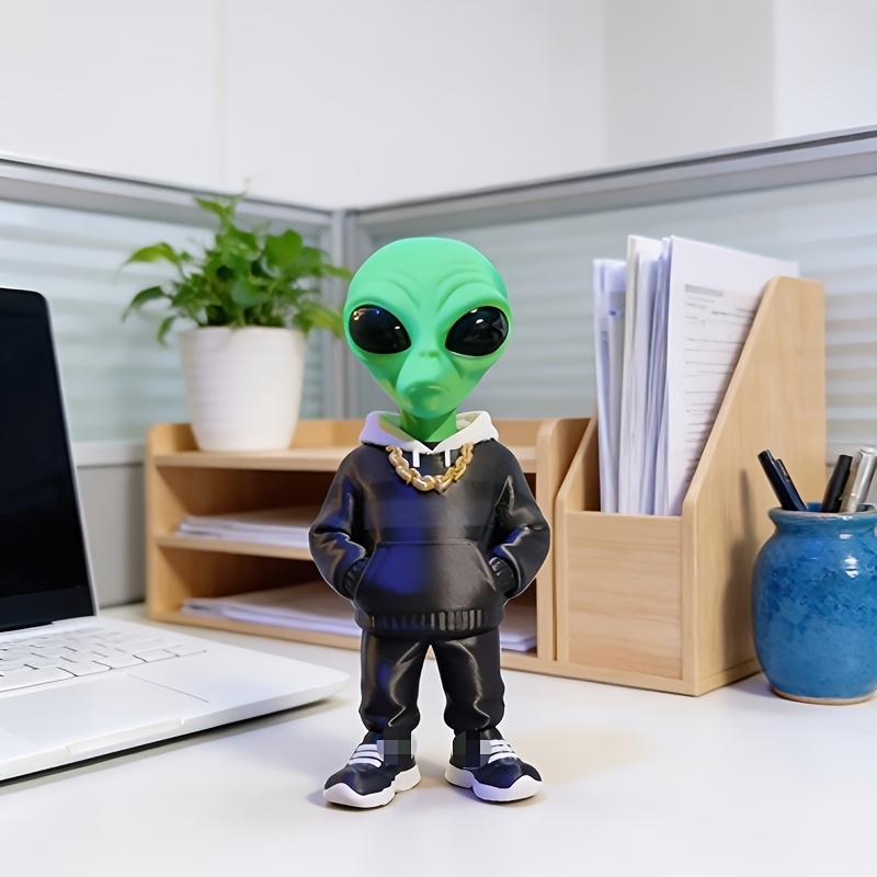 1 Piece Green Alien Figure wit - Office Furniture Brand reseña y precio