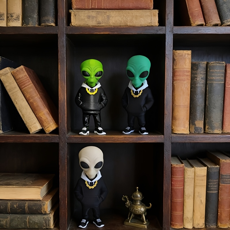 1 Piece Green Alien Figure wit - Office Furniture Brand reseña y precio