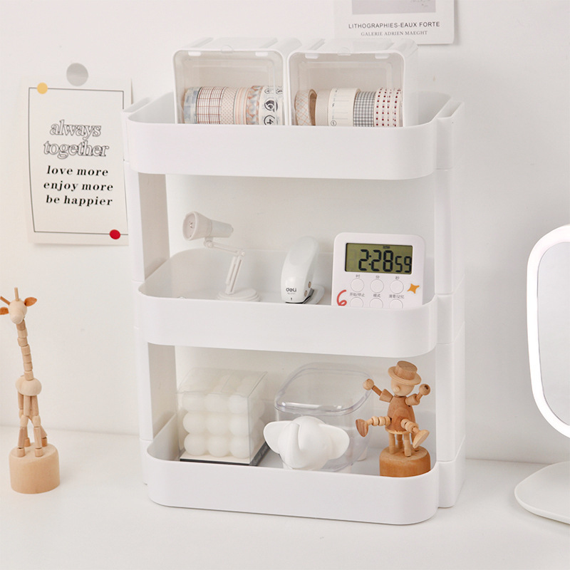 Multifunctional Shelves Double - Cubicle Shelf Organizer reseña y precio