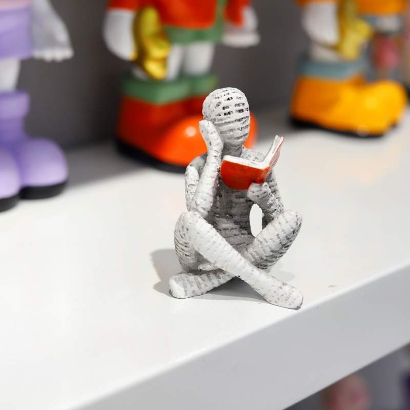 1Pc, Reading Paper Pulp Woman  - Office Furniture Brand reseña y precio